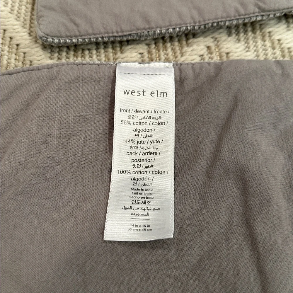 West Elm Cotton Canvas Placemats